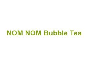 NOM NOM Bubble Tea Logo