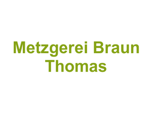 Metzgerei Braun Thomas Logo