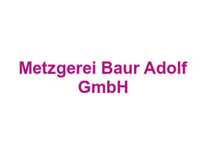 Metzgerei Baur Adolf GmbH Logo