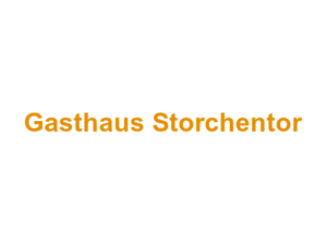 Gasthaus Storchentor Logo