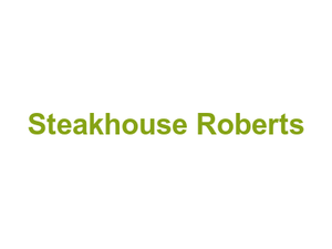 Steakhouse Robert's Logo