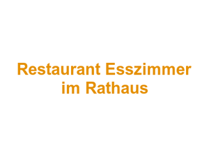 Restaurant Esszimmer im Rathaus Logo