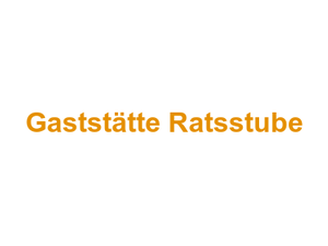 Gaststätte Ratsstube Logo