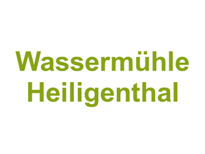 Wassermühle Heiligenthal Logo