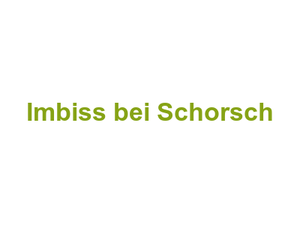 Imbiss bei Schorsch Logo