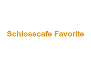 Schlosscafe Favorite Logo