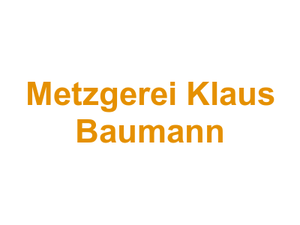Metzgerei Klaus Baumann Logo