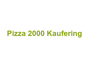 Pizza 2000 Kaufering Logo