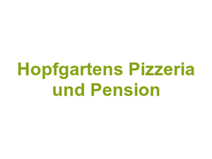 Hopfgartens Pizzeria und Pension Logo