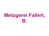 Metzgerei Fallert, B. Logo