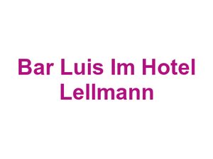 Bar Luis Im Hotel Lellmann Logo