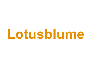 Lotusblume Logo