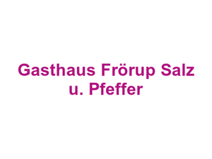 Gasthaus Frörup Salz u. Pfeffer Logo