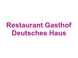 Restaurant Gasthof Deutsches Haus Logo