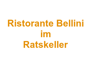 Ristorante Bellini im Ratskeller Logo