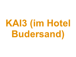 KAI3 (im Hotel Budersand) Logo