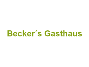 Becker´s Gasthaus Logo
