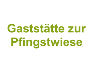 Gaststätte zur Pfingstwiese Logo
