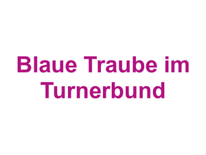 Blaue Traube im Turnerbund Logo