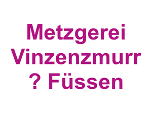 Metzgerei Vinzenzmurr  – Füssen Logo