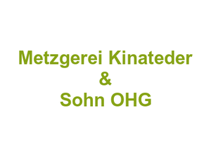 Metzgerei Kinateder & Sohn OHG Logo