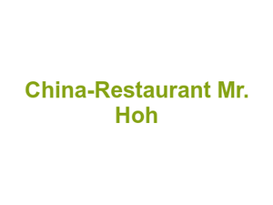 China-Restaurant Mr. Hoh Logo