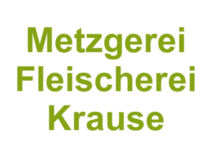 Metzgerei Fleischerei Krause Logo
