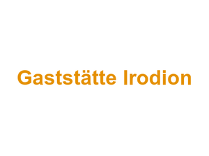 Gaststätte Irodion Logo