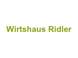 Wirtshaus Ridler Logo