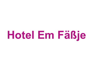 Hotel Em Fäßje Logo