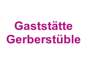 Gaststätte Gerberstüble Logo