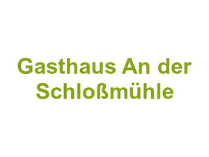 Gasthaus An der Schloßmühle Logo