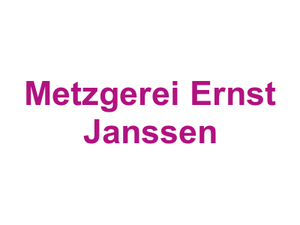 Metzgerei Ernst Janssen Logo