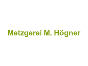 Metzgerei M. Högner Logo