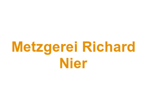 Metzgerei Richard Nier Logo