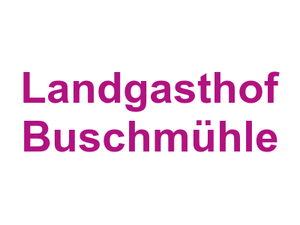Landgasthof Buschmühle Logo