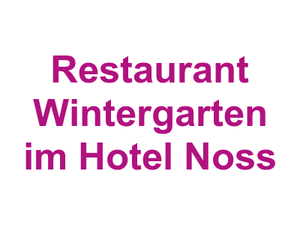 Restaurant Wintergarten im Hotel Noss Logo