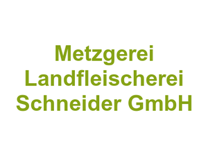 Metzgerei Landfleischerei Schneider GmbH Logo