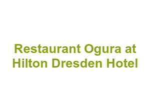 Restaurant Ogura at Hilton Dresden Hotel Logo