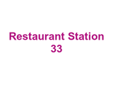 Restaurant Station 33 Logo