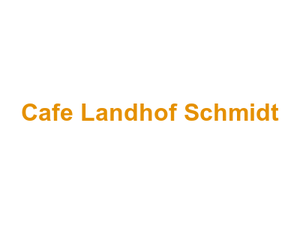 Cafe Landhof Schmidt Logo