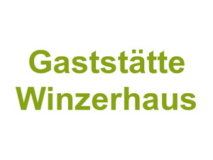 Gaststätte Winzerhaus Logo