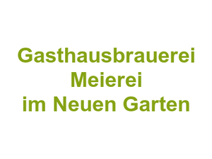 Gasthausbrauerei Meierei im Neuen Garten Logo