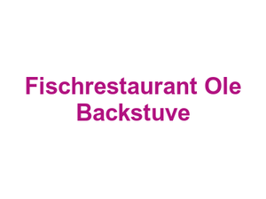 Fischrestaurant Ole Backstuve Logo