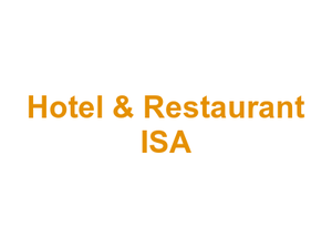 Hotel & Restaurant ISA Logo