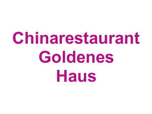 Chinarestaurant Goldenes Haus Logo
