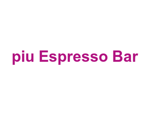 piu Espresso Bar Logo