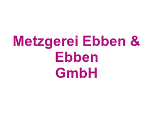 Metzgerei Ebben & Ebben GmbH Logo