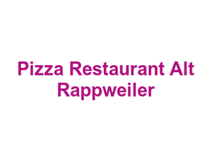 Pizza Restaurant Alt Rappweiler Logo