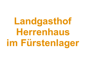 Landgasthof Herrenhaus im Fürstenlager Logo